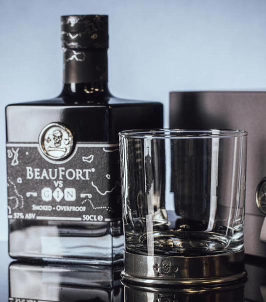 Beaufort Vs  Overproof Smoked Gin With Glass Gift Box