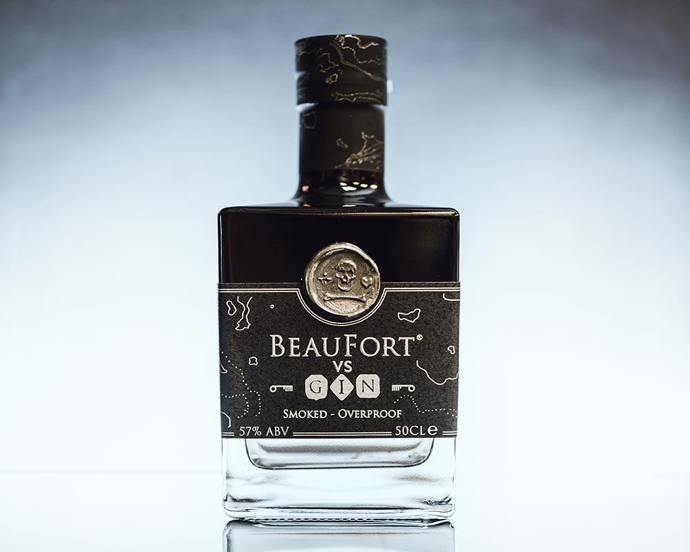 BeauFort VS Smoked Overproof Gin and Three Tides Smoked Dark Rum Gift Box