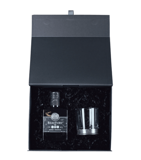Beaufort Vs  Overproof Smoked Gin With Glass Gift Box